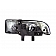 ANZO USA Headlight Assembly Trapezoid Standard Beam Set Of 2 - 111156