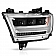ANZO USA Headlight Assembly Rectangular Projector Beam Single - 111495-L