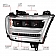 ANZO USA Headlight Assembly Rectangular Projector Beam Single - 111495-R