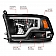 ANZO USA Headlight Assembly Rectangular Projector Beam Set Of 2 - 111539