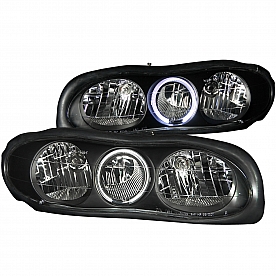 ANZO USA Headlight Assembly&nbsp;Rectangular&nbsp;Standard Beam With Halo&nbsp;Set Of 2 - 121024