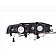 ANZO USA Headlight Assembly Rectangular Projector Beam Set Of 2 - 121048