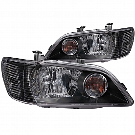 ANZO USA Headlight Assembly&nbsp;Trapezoid&nbsp;Standard Beam&nbsp;Set Of 2 - 121101