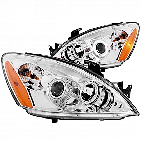 ANZO USA Headlight Assembly&nbsp;Triangle&nbsp;Projector Beam&nbsp;Set Of 2 - 121103