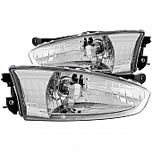 ANZO USA Headlight Assembly&nbsp;Trapezoid&nbsp;Standard Beam&nbsp;Set Of 2 - 121106
