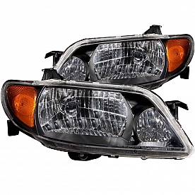 ANZO USA Headlight Assembly&nbsp;Trapezoid&nbsp;Standard Beam&nbsp;Set Of 2 - 121107