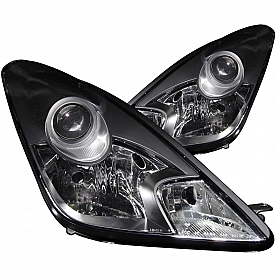 ANZO USA Headlight Assembly&nbsp;Trapezoid&nbsp;Standard Beam&nbsp;Set Of 2 - 121122