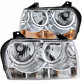 ANZO USA Headlight Assembly&nbsp;Rectangular&nbsp;Standard Beam&nbsp;Set Of 2 - 121137