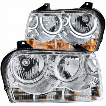 ANZO USA Headlight Assembly Rectangular Standard Beam Set Of 2 - 121137-1