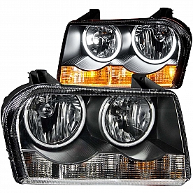 ANZO USA Headlight Assembly&nbsp;Rectangular&nbsp;Standard Beam&nbsp;Set Of 2 - 121138