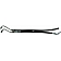 Borgeson Power Steering Hose Pressure And Return Rubber - 925113