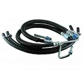 Borgeson Power Steering Hose Pressure And Return Rubber - 925117