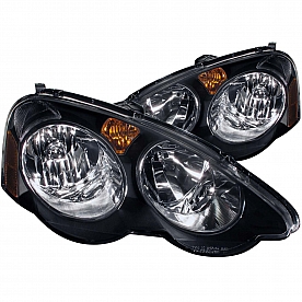ANZO USA Headlight Assembly&nbsp;Trapezoid&nbsp;Standard Beam&nbsp;Set Of 2 - 121209