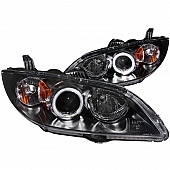 ANZO USA Headlight Assembly&nbsp;Trapezoid&nbsp;Projector Beam&nbsp;Set Of 2 - 121228