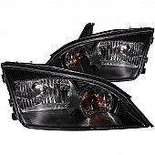 ANZO USA Headlight Assembly&nbsp;Trapezoid&nbsp;Standard Beam&nbsp;Set Of 2 - 121229