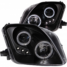 ANZO USA Headlight Assembly&nbsp;Trapezoidal&nbsp;OEM Projector Beam&nbsp;Set Of 2 - 121341