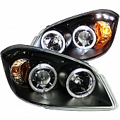ANZO USA Headlight Assembly&nbsp;Trapezoidal&nbsp;OEM Projector Beam&nbsp;Set Of 2 - 121344