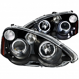 ANZO USA Headlight Assembly&nbsp;Rectangular&nbsp;OEM Projector Beam&nbsp;Set Of 2 - 121359