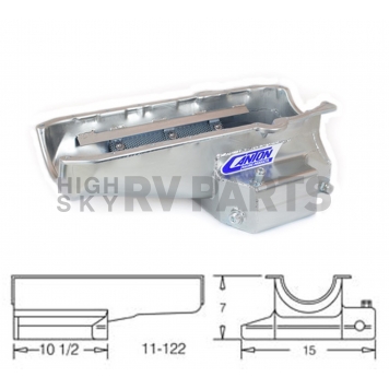 Canton Racing Wet Sump Oil Pan - 11-122-5