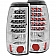 ANZO USA Tail Light Assembly LED Rectangular Clear Set Of 2 - 311011