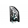 ANZO USA Tail Light Assembly LED Trapezoid Clear Set Of 2 - 311015