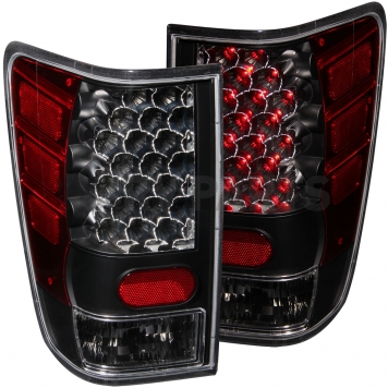 ANZO USA Tail Light Assembly LED Rectangular Clear Set Of 2 - 311039