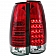 ANZO USA Tail Light Assembly LED Rectangular Clear/ Red Set Of 2 - 311057