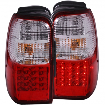 ANZO USA Tail Light Assembly LED Rectangular Clear/ Red Set Of 2 - 311070