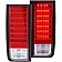 ANZO USA Tail Light Assembly LED Rectangular Clear/ Red Set Of 2 - 311068