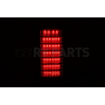 ANZO USA Tail Light Assembly LED Rectangular Clear/ Red Set Of 2 - 311068-3