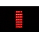 ANZO USA Tail Light Assembly LED Rectangular Clear/ Red Set Of 2 - 311068