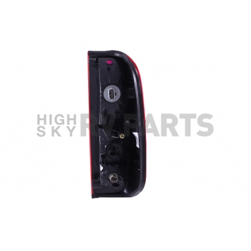 ANZO USA Tail Light Assembly LED Rectangular Clear/ Red Set Of 2 - 311071-2