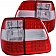 ANZO USA Tail Light Assembly LED Stock Clear/ Red Set Of 2 - 311094