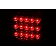 ANZO USA Tail Light Assembly LED Rectangular Clear/ Red Set Of 2 - 311095