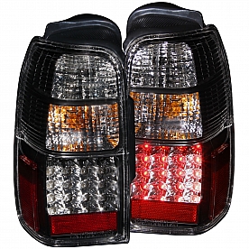 ANZO USA Tail Light Assembly LED&nbsp;Rectangular&nbsp;Clear&nbsp;Set Of 2 - 311099