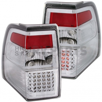ANZO USA Tail Light Assembly LED Stock Clear Set Of 2 - 311109-1