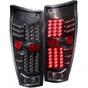 ANZO USA Tail Light Assembly LED Rectangular Clear Set Of 2 - 311115