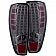 ANZO USA Tail Light Assembly LED Rectangular Red Smoke Set Of 2 - 311137