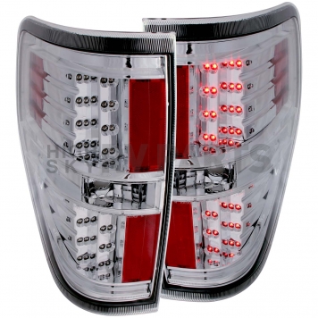 ANZO USA Tail Light Assembly LED Stock Clear Set Of 2 - 311147