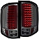 ANZO USA Tail Light Assembly LED Rectangular Smoke Set Of 2 - 311159