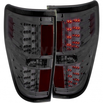 ANZO USA Tail Light Assembly LED Stock Smoke Set Of 2 - 311170