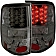 ANZO USA Tail Light Assembly LED Rectangular Smoke Set Of 2 - 311171