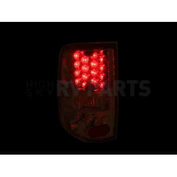 ANZO USA Tail Light Assembly LED Rectangular Smoke Set Of 2 - 311171-3