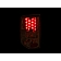 ANZO USA Tail Light Assembly LED Rectangular Smoke Set Of 2 - 311171
