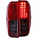 ANZO USA Tail Light Assembly LED Rectangular Red Smoke Set Of 2 - 311174