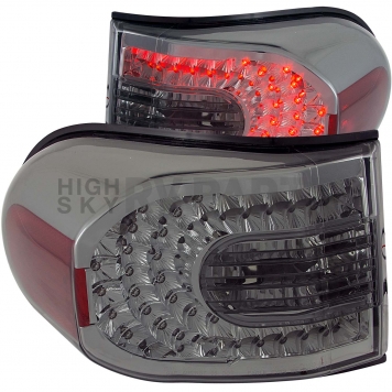 ANZO USA Tail Light Assembly LED Stock Smoke Set Of 2 - 311184