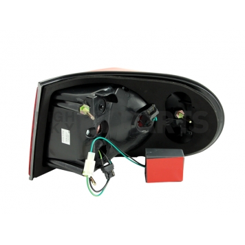 ANZO USA Tail Light Assembly LED Stock Smoke Set Of 2 - 311184-2