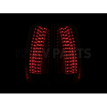 ANZO USA Tail Light Assembly LED Rectangular Smoke Set Of 2 - 311192-3