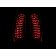 ANZO USA Tail Light Assembly LED Rectangular Smoke Set Of 2 - 311192