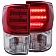 ANZO USA Tail Light Assembly LED Rectangular Clear/ Red Set Of 2 - 311204